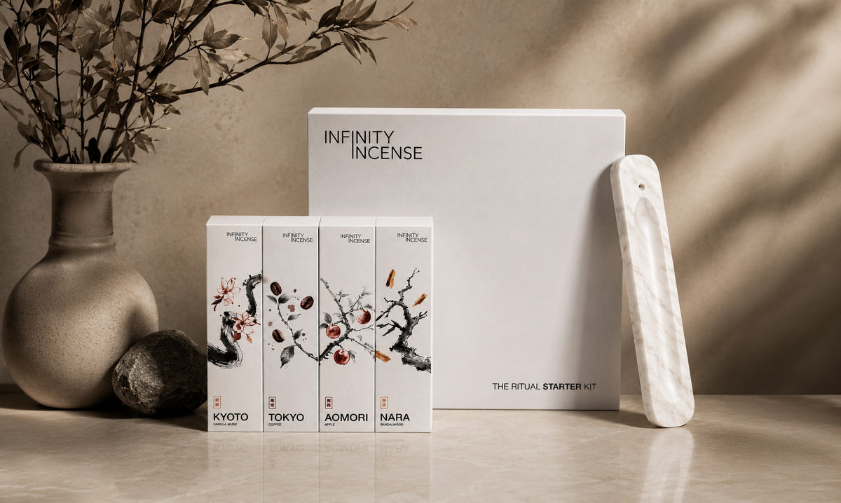 Luxury Japanese smokeless incense, reimagined. Preview Card