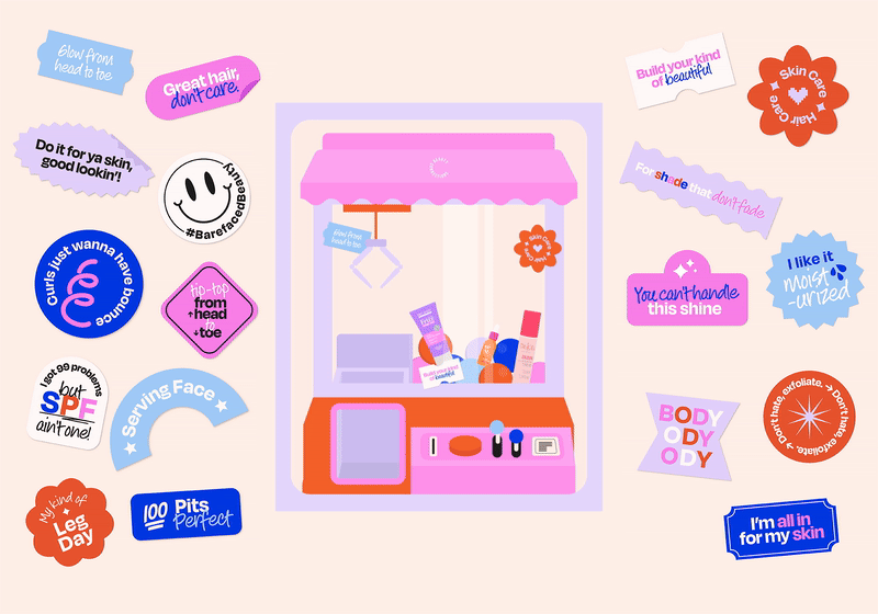 Portfolio: Beauty Connections Case Study Production Frame