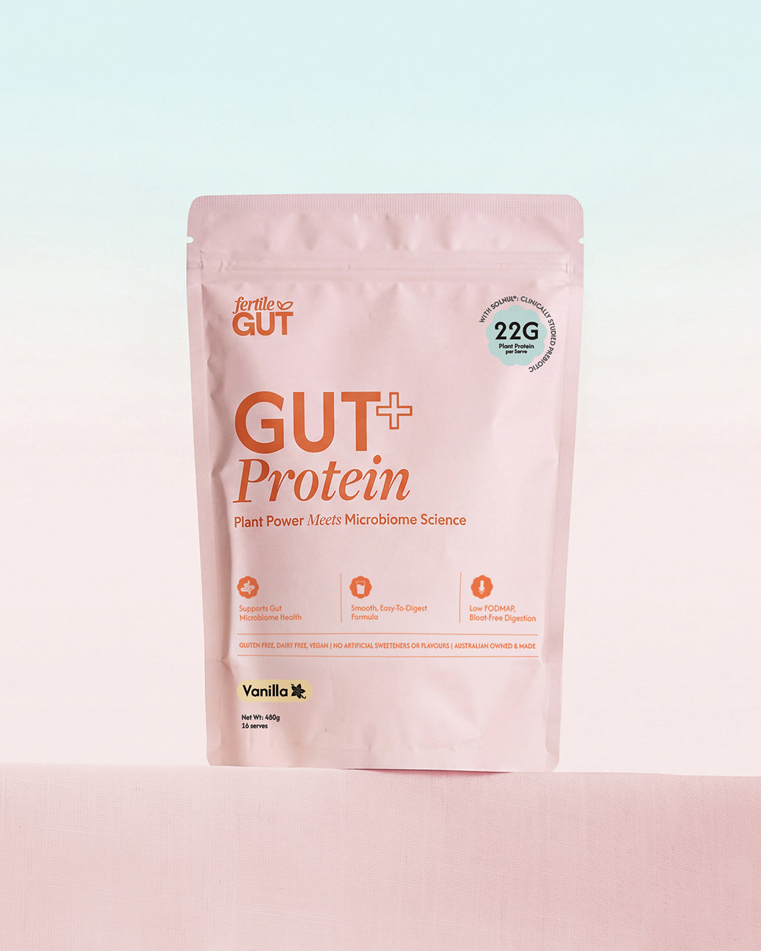 Portfolio: Fertile Gut Case Study Production Frame